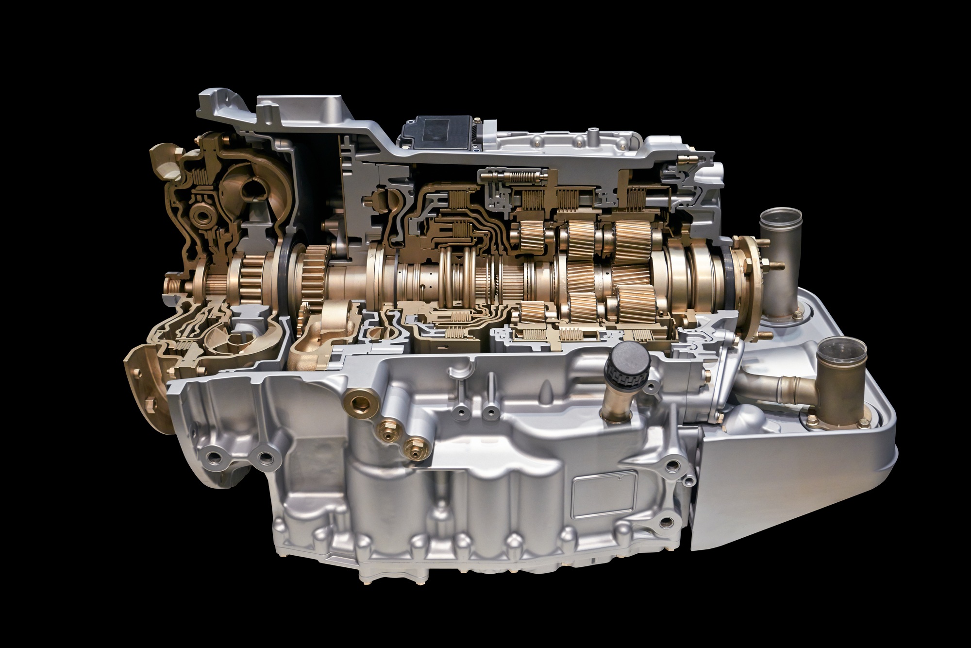 modern Automatic transmission car engine